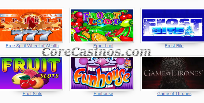 Online Casinos by Microgaming